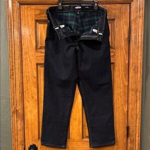 Like New Men's Size 36 Square Rigger Flannel Lined Stretch Jeans (ABBA)